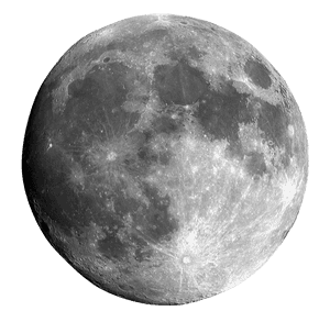 Full Moon Detailed View PNG image with transparent background