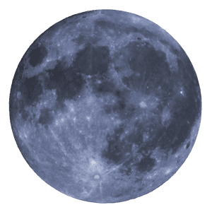 Full Moon Detailed View PNG image with transparent background