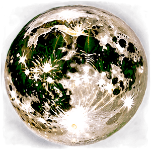 "Full Moon Glow PNG Image" a PNG image with transparent background