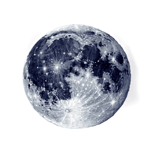 "Full Moon Glow PNG Image" d PNG image with transparent background