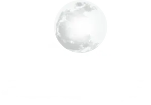 Full Moon Over Clouds PNG Image