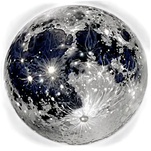 Full Moon Surface Glowing Png Dog85 PNG Image