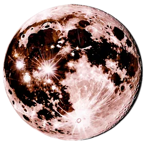 Full Pink Moon Clipart Png Hly PNG Image