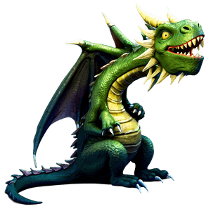 Fuming Dragon Artwork PNG 8 PNG image with transparent background