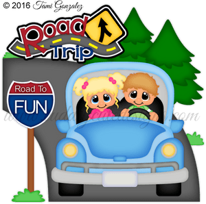 Road Trip Clip Art, HD Png Download PNG