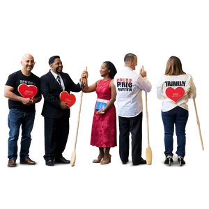 Fundraising Event Supporters Png Mdo55 PNG Image