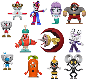 Funko Cuphead Mystery Minis, HD Png Download PNG image with transparent background