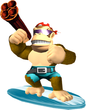 Funky Kong In Splatoon - Cartoon, HD Png Download PNG image with transparent background