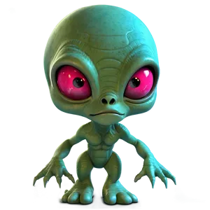 Funny Cartoon Alien Png Bfw84 PNG Image