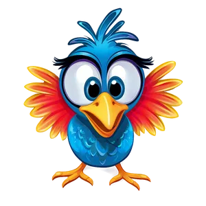 Funny Cartoon Bird Png Fus22 PNG Image