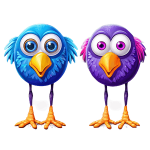 Funny Cartoon Bird PNG hjm PNG