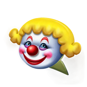 Funny Clown Emoji Png Bcy PNG Image