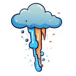 Funny Fart Cloud Illustration PNG sif PNG