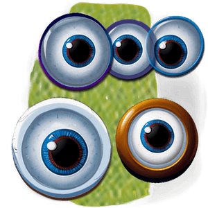 Funny Googly Eyes PNG npu PNG