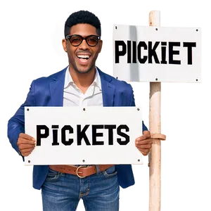 Funny Picket Sign Png Rdq PNG Image