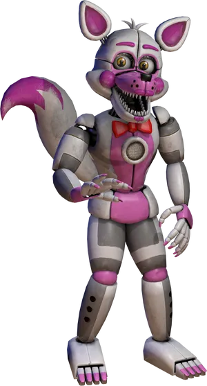 Funtime Foxy F N A F Character PNG Image