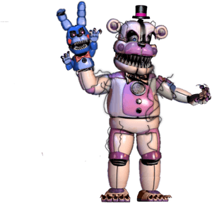 Funtime Freddy Transparent - Fnaf Sl Nightmare Funtime Freddy, HD Png Download PNG image with transparent background