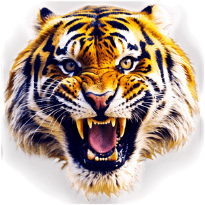 Furious Tiger Clipart PNG 92 PNG image with transparent background