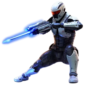 Futuristic Action Warrior Png Vts29 PNG Image