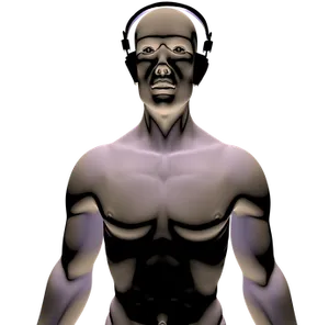 Futuristic Android Mannequin PNG Image
