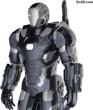 War Machine Mark 3 From Civil War - War Machine Stl, HD Png Download PNG image with transparent background