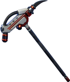 Futuristic Axe Design PNG Image