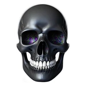 Futuristic Black Skull Png 82 PNG Image