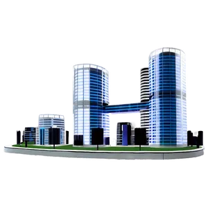 Futuristic City Building Png 05242024 PNG Image