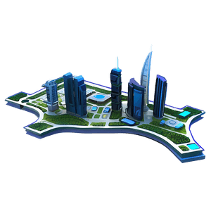 Futuristic City Map PNG 06242024 PNG
