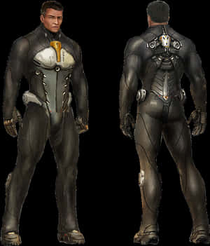 Gives Zero Suit Samus Skimpy New Outfit - Futuristic Skin Tight Suit, HD Png Download PNG image with transparent background