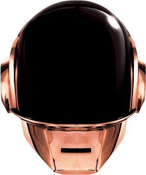 Daft Punk Copper Helmet - Thomas Bangalter Helmet Png, Transparent Png PNG image with transparent background