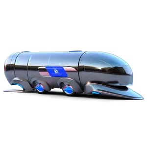 Futuristic Mail Truck Design Png Qxd PNG Image