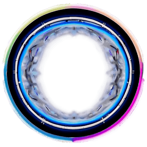 Futuristic Neon Circle PNG lig33 PNG image with transparent background