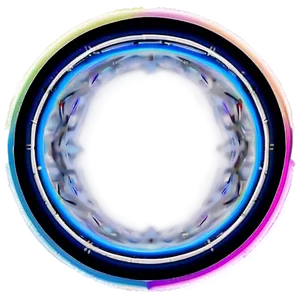 Futuristic Neon Circle Png Lig33 PNG Image