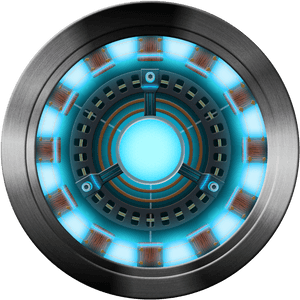 Iron Man Reacteur Ark - Arc Reactor Iron Man Png, Transparent Png PNG image with transparent background