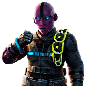 Futuristic Robot Warrior PNG