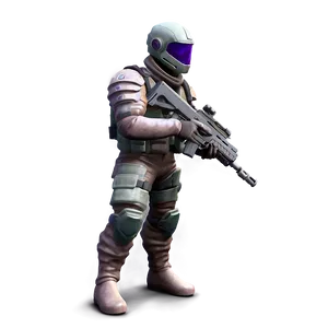 Futuristic Rogue Soldier Png Qvo PNG Image