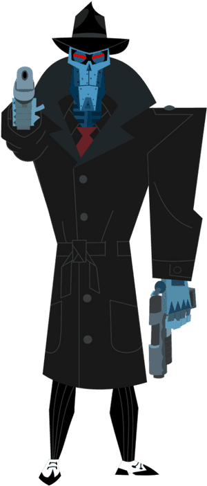 Villains Wiki - X9 Samurai Jack, HD Png Download PNG image with transparent background