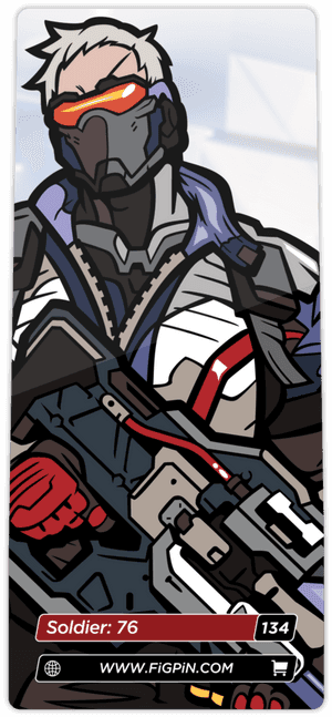 Free Overwatch Soldier 76, HD Png Download PNG