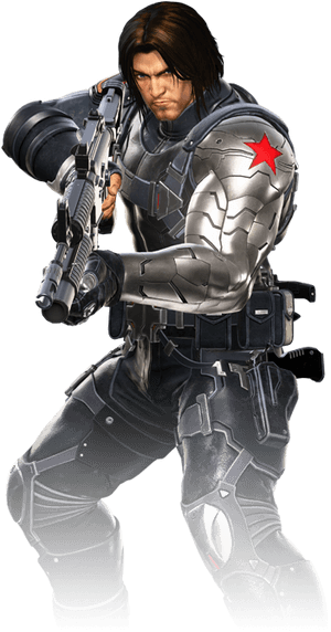 Winter Soldier Png - Marvel Vs Capcom Infinite Winter Soldier, Transparent Png PNG image with transparent background