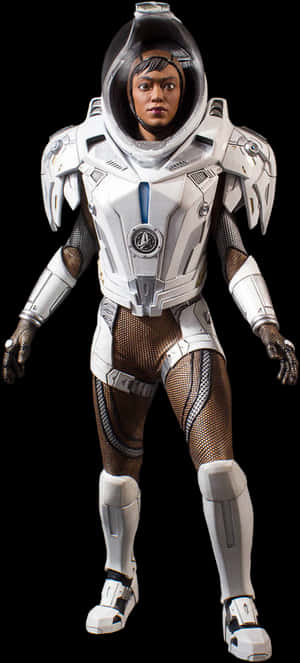 Michael Burnham In Starfleet Long Haul Space Suit Collector's - Star Trek Online Burnham's Suit, HD Png Download PNG image with transparent background