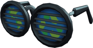 Earth Day Shutter Shades - Earrings, HD Png Download PNG image with transparent background