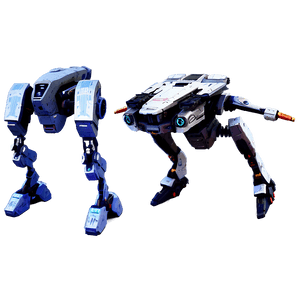 Futuristic War Robots PNG 06112024 PNG image with transparent background