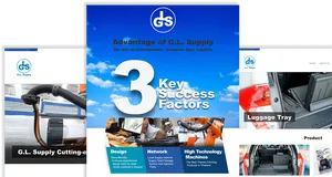 G L Supply Web Design Showcase PNG Image