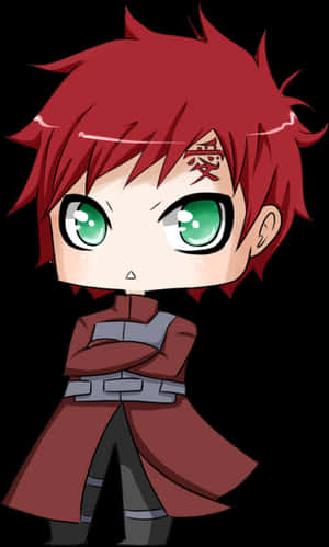 Gaara <3 - Gaara Chibi, HD Png Download PNG image with transparent background