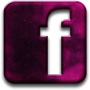 Galactic Facebook Icon PNG image with transparent background