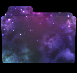 Galactic Folder Icon PNG image with transparent background