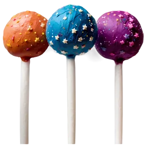 Galaxy Cake Pops Png Tbb PNG Image