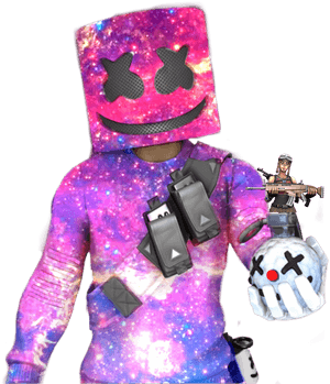 #galaxy #fortnite #marshmello - Png Images Galaxy Fortnite, Transparent Png PNG image with transparent background