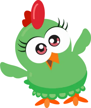 Galinha Pintadinha Cartoon Character PNG Image